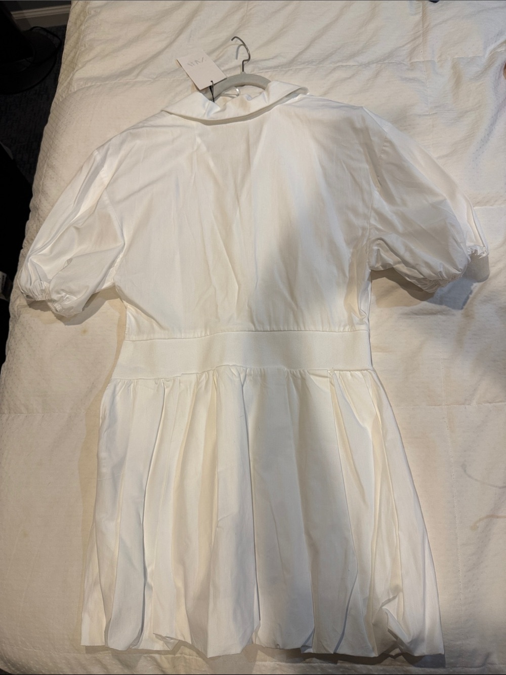 ZARA white poplin mini dress - Picture 4 of 4